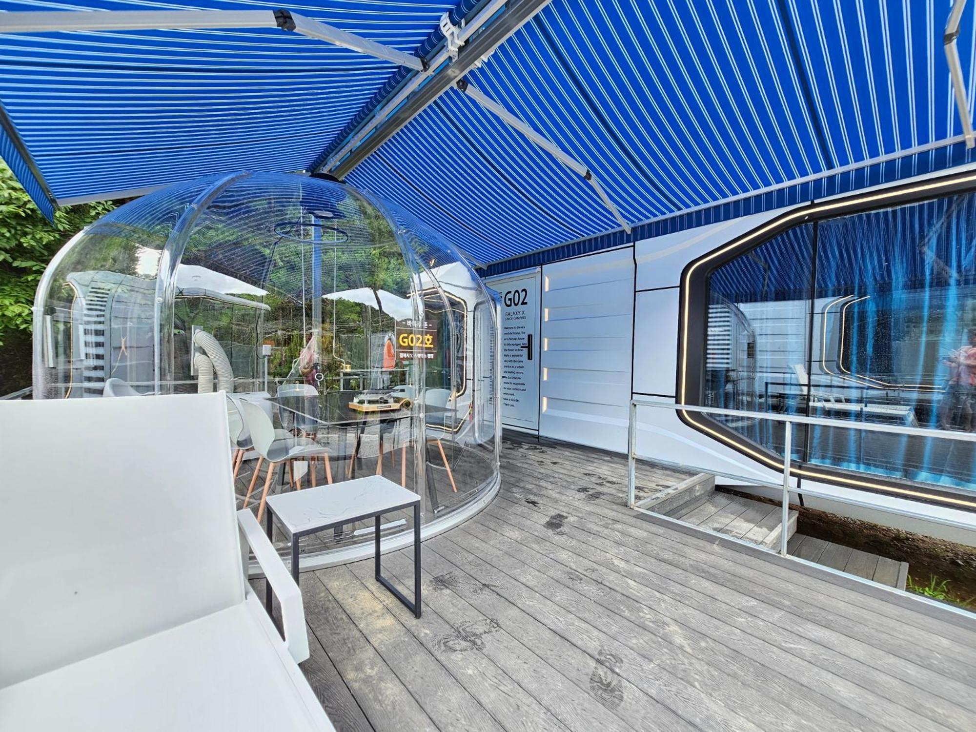 Galaxy X Hotel Type Caravan Glamping & Pension Pyeongchang Eksteriør billede