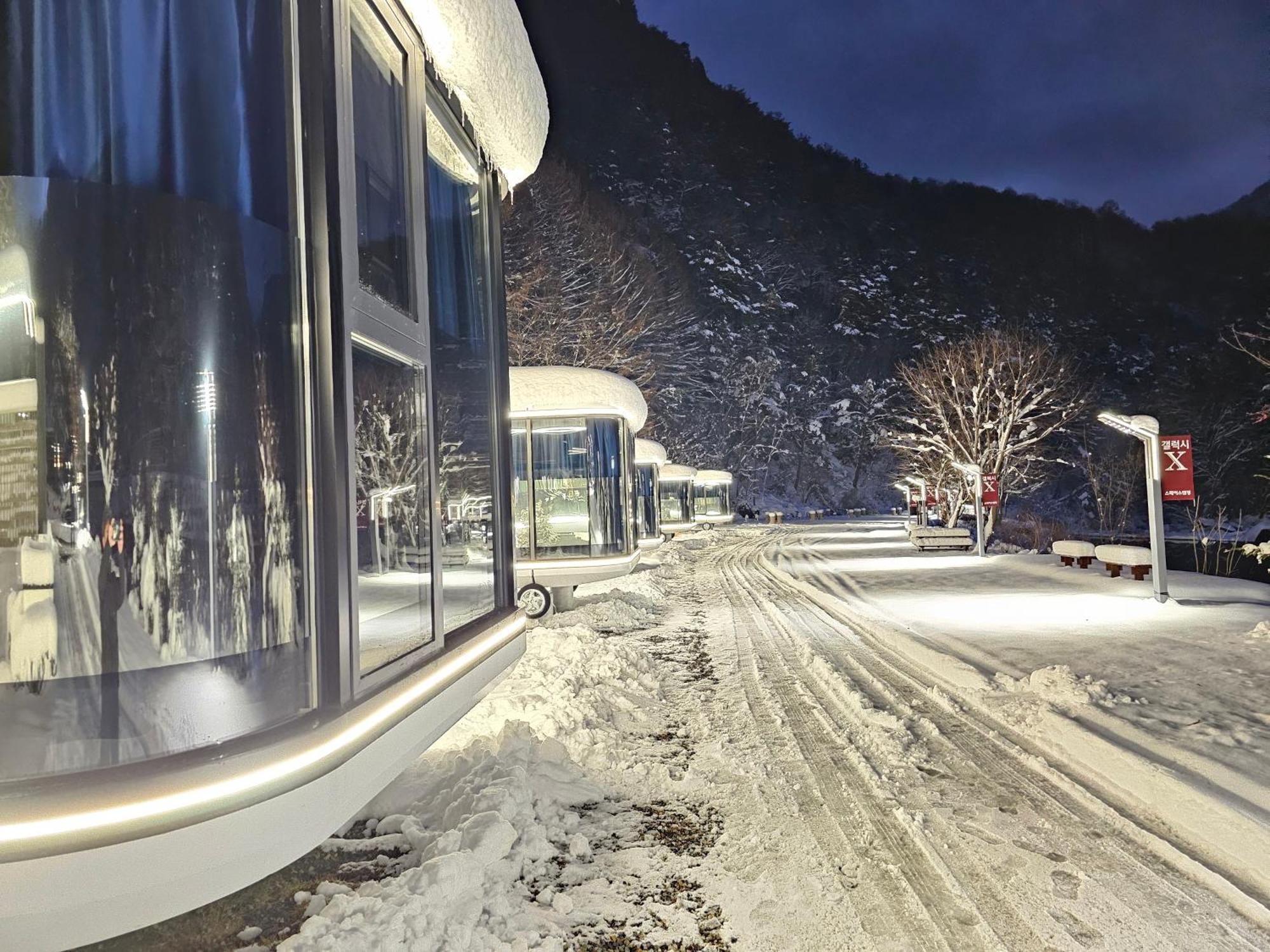 Galaxy X Hotel Type Caravan Glamping & Pension Pyeongchang Eksteriør billede